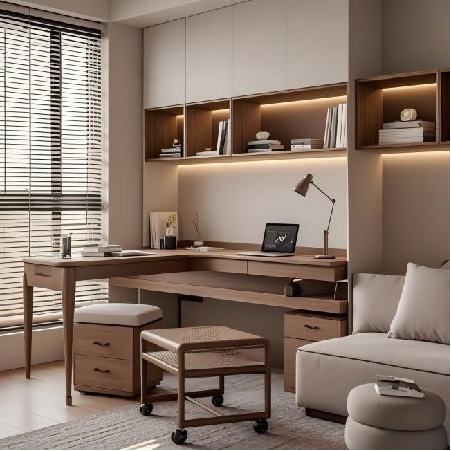 Bespoke Home Library factory