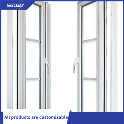 সাদা UPVC ফ্রেঞ্চ দরজা